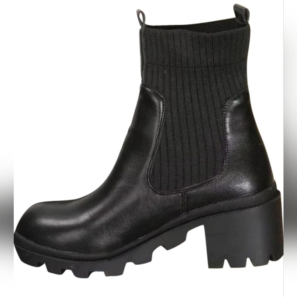 NWOT**Black Ankle Boots - Picture 2 of 9